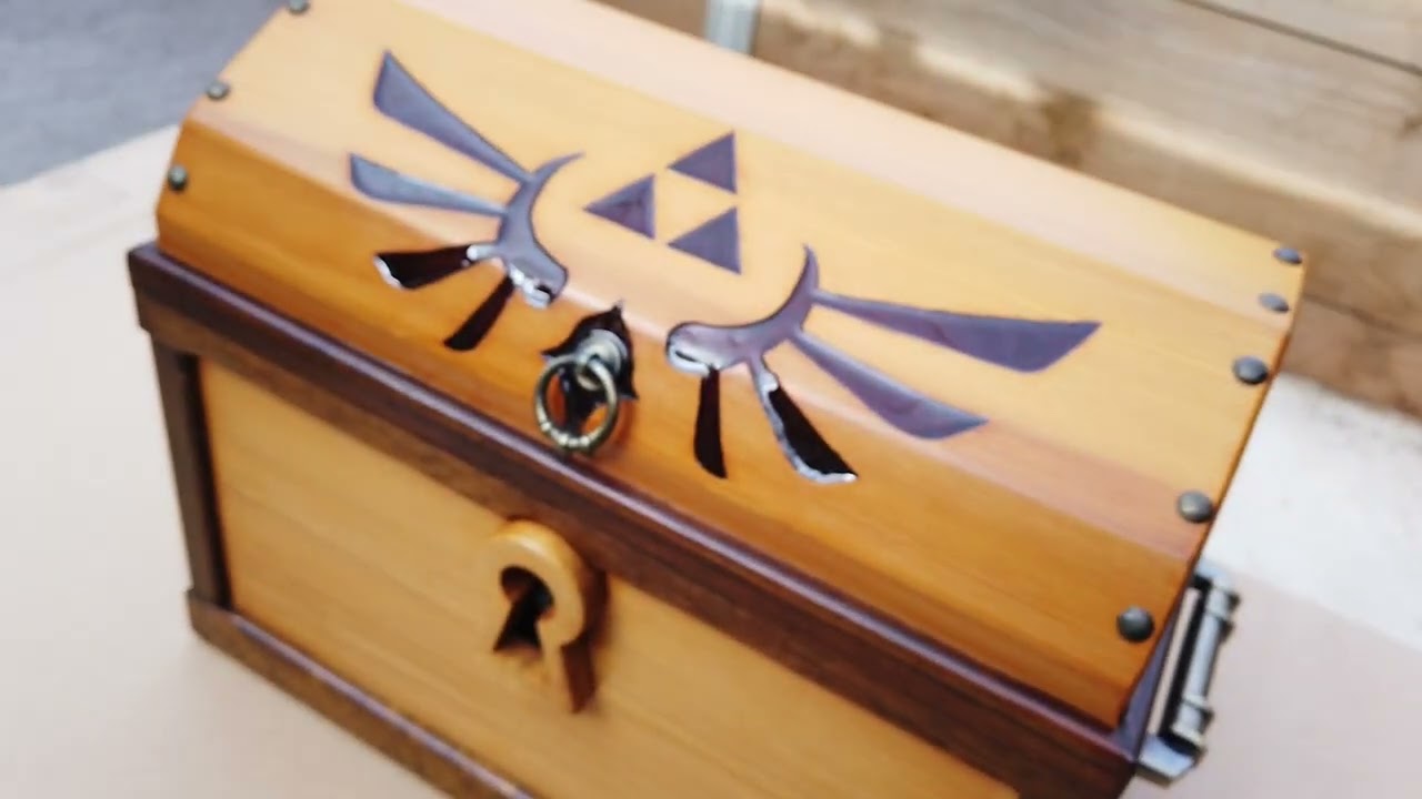 Un computer di legno! Il mio Scrigno PC Zelda - Fab World