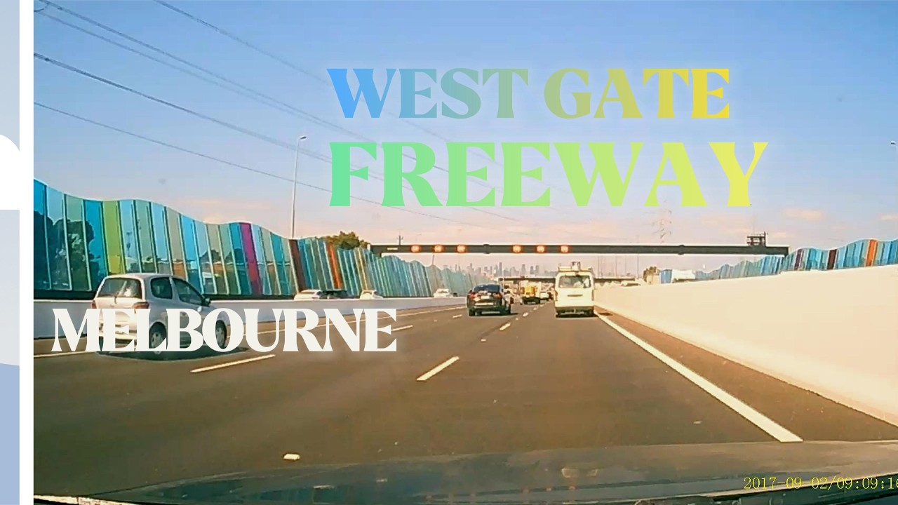 Driving in Melbourne West Gate Freeway peak hour  #driving #melbourne #traffic #automobile