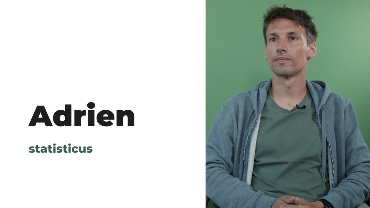 Inside Statbel | Adrien (statisticus)