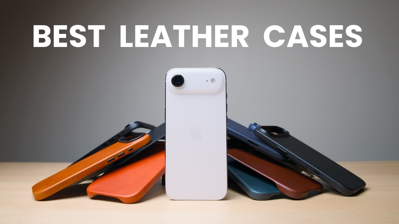 Кожаные чехлы для iPhone Air стоят своих денег.