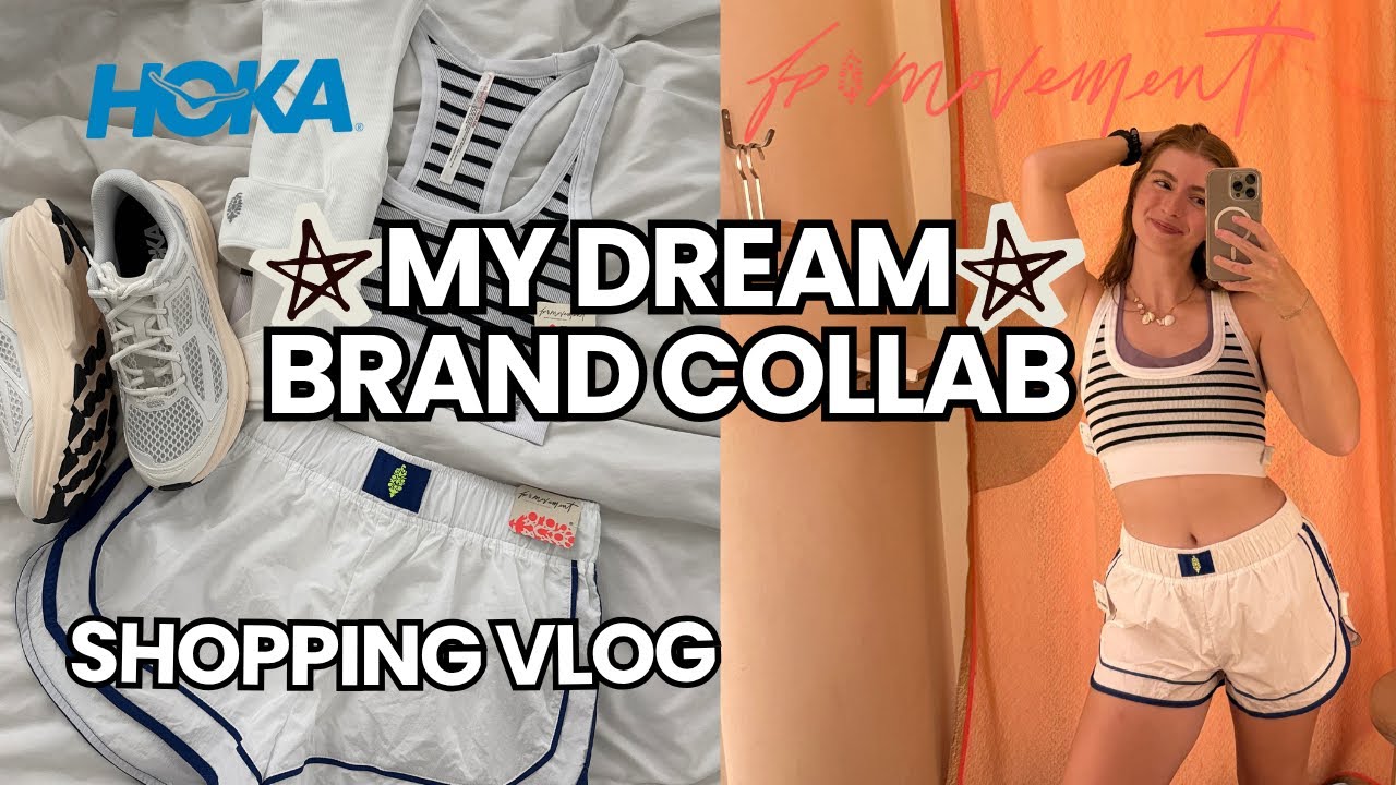 FP Movement Chose ME?!🩷 Small Biz DIML Vlog, shopping, FREE hoka, post office, ATX run ambassador