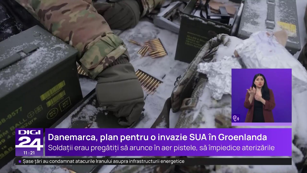 🟣 Știrile Digi24  de la ora 11  – 20 martie 2026