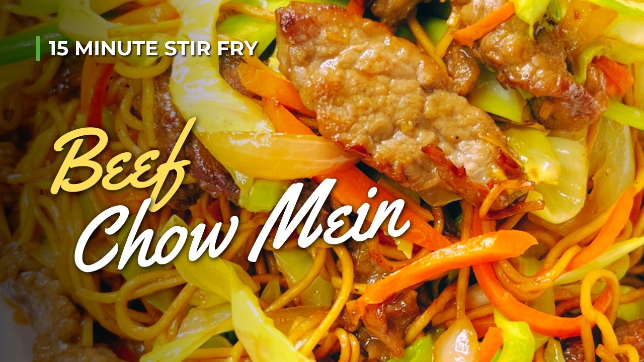 Beef Chow Mein | Easy Chinese-Style Weeknight Dinner