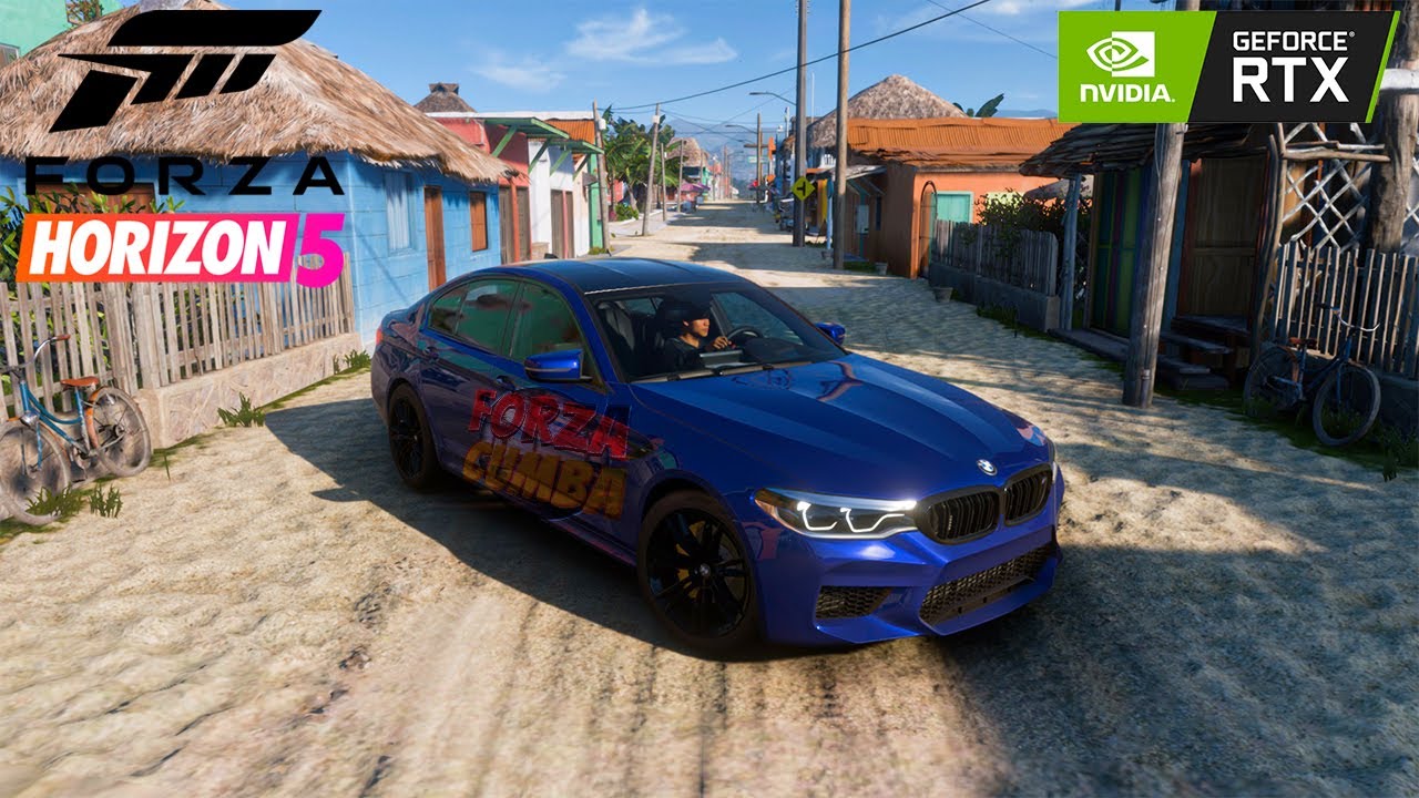 Forza Horizon 5 BMW M5 Competition Engine Sound & Graphics on RTX | Gameplay
