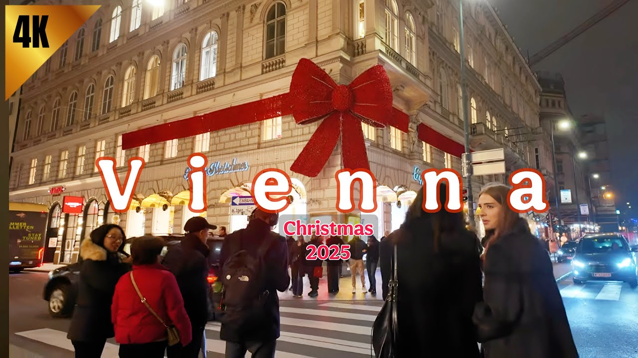 Vienna Christmas Market 2025 – Stunning Stephansplatz Walk, Warm Drinks & Holiday Vibes