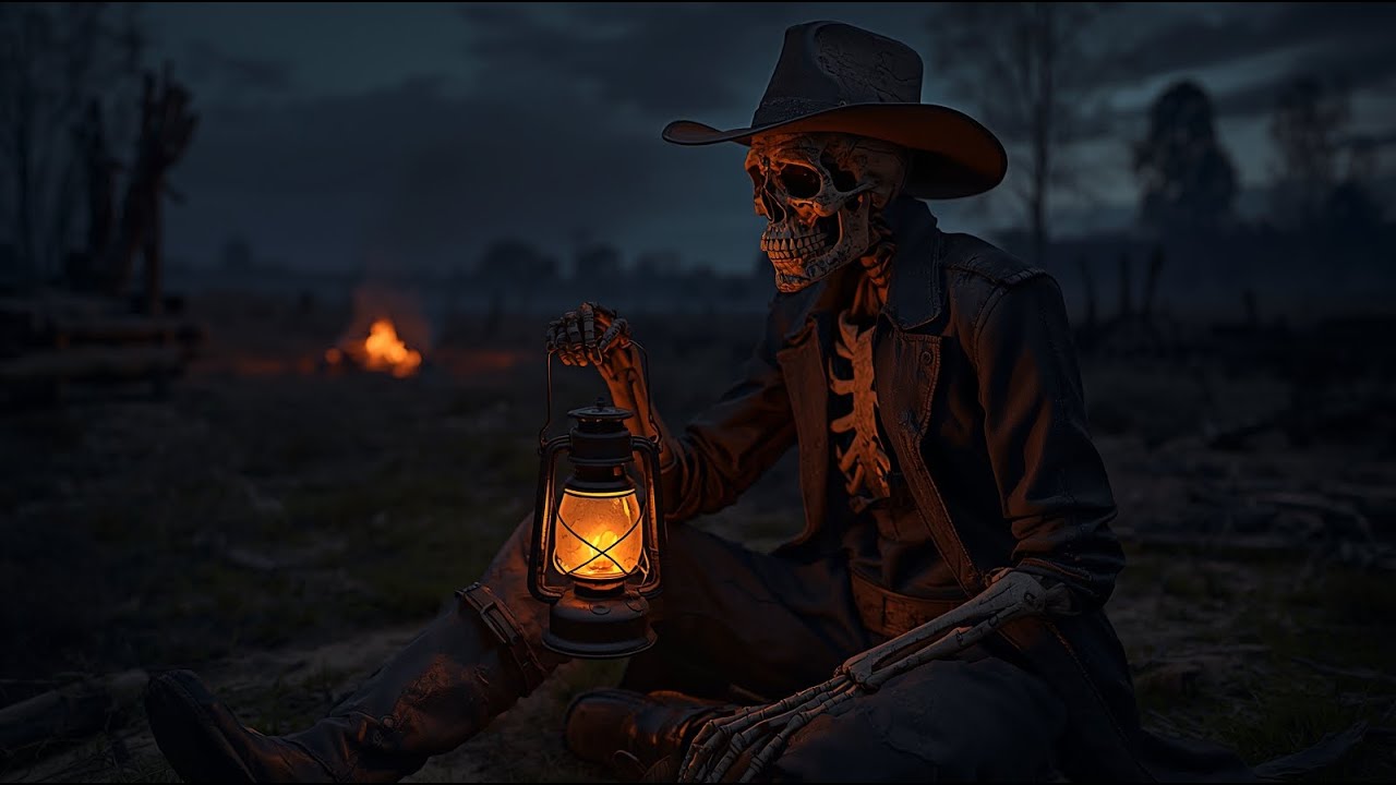 Dark Country Guitar – Western Nightfall 💀 Every Mile Gets Colder