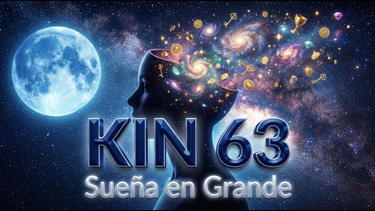 ¡Libera tus Sueños! 🌌 KIN 63: Noche Espectral Azul | Música para la Abundancia