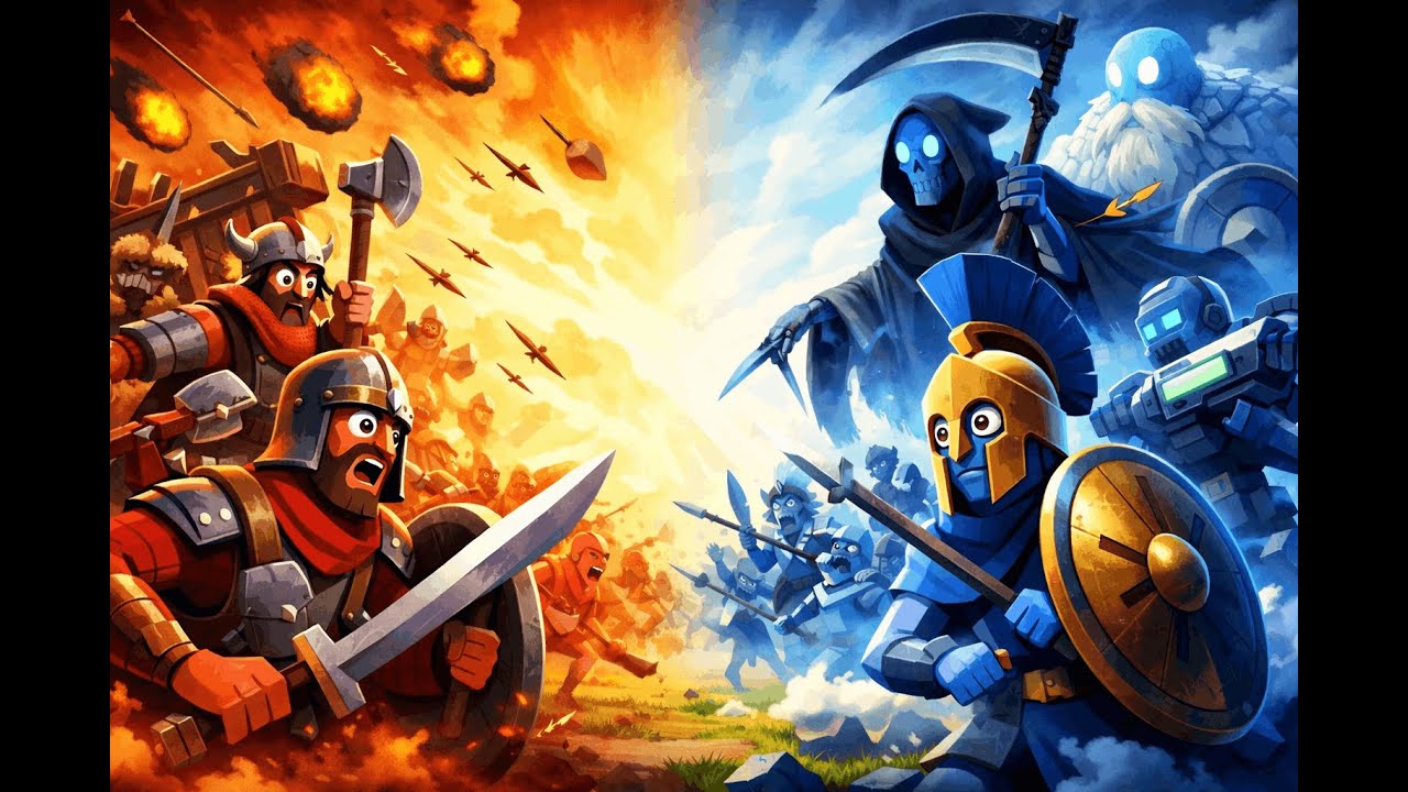 SALING ADU STRATEGI | Totally Accurate Battle Simulator