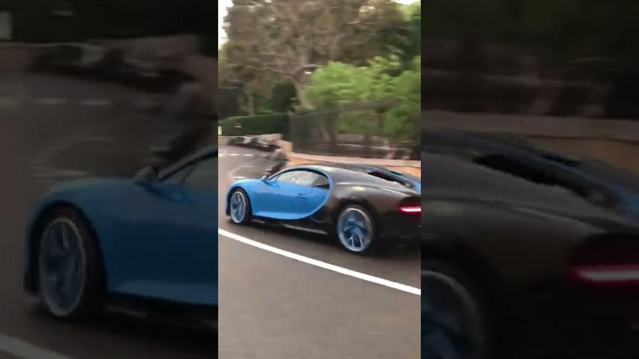 Bugatti Chiron #monaco #shorts #august2022