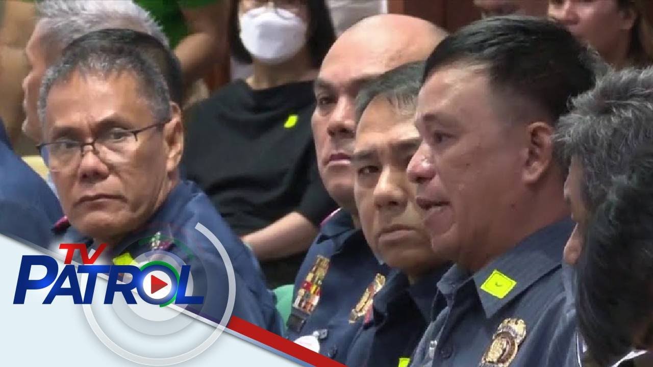 Mga negosyanteng pinatutumba umano ni Teves, akusadong pulis nagkaharap sa Senado | TV Patrol