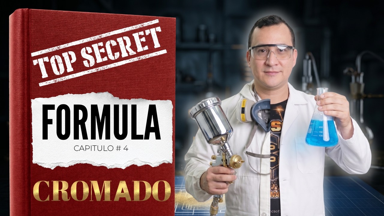 ¡Fórmula de HIDROCROMO Revelada! 🧪Aprende la formula de cromado que usan los expertos