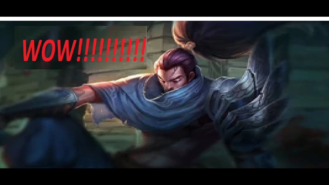 insane yasuo outplay