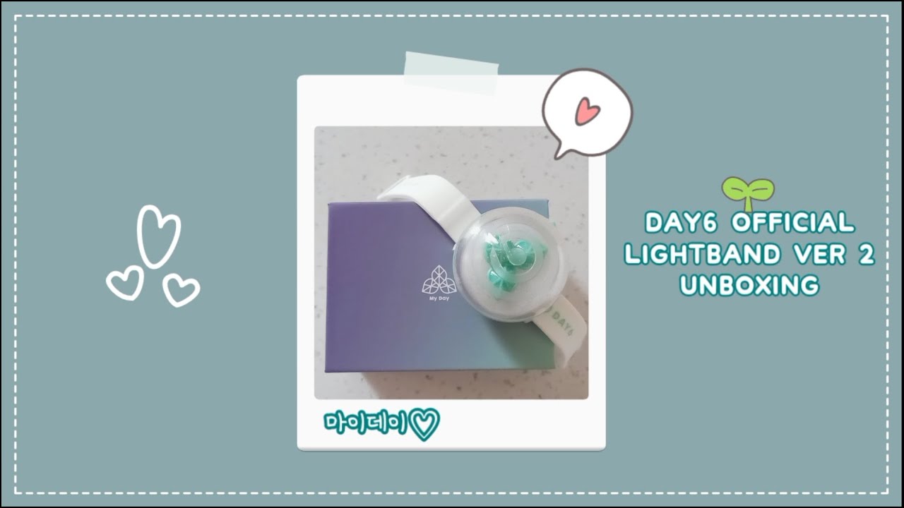 [ Unboxing ] Day6 데이식스 Official Lightband Ver. 2