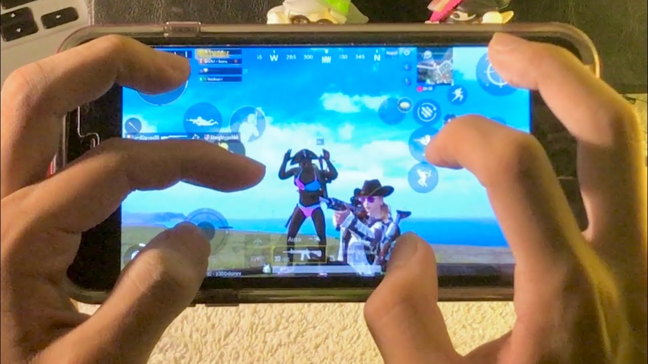 PUBG MOBILE - 6FINGER ON ″iPhone″ HANDCAM