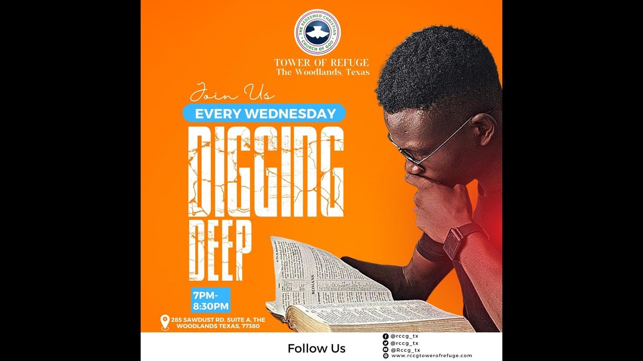 RCCG Tower of Refuge - DELIGHT YOURSELF IN THE LORD Digging Deep 01/21/26