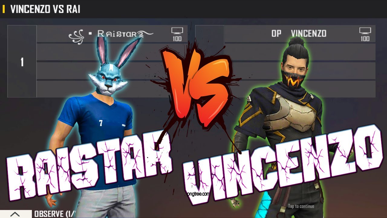 VINCENZO VS RAISTAR | RAISTAR NEW PC PLAYER VS OLD LEGEND PC VINCENZO - MOST AWAITED ROOM MATCH