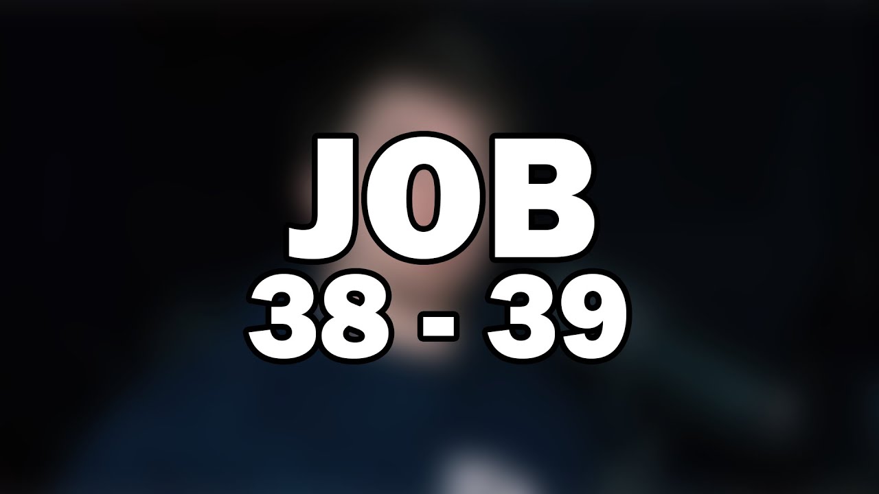 Job 38–39 – God Answers Job from the Storm (NIV Reading)