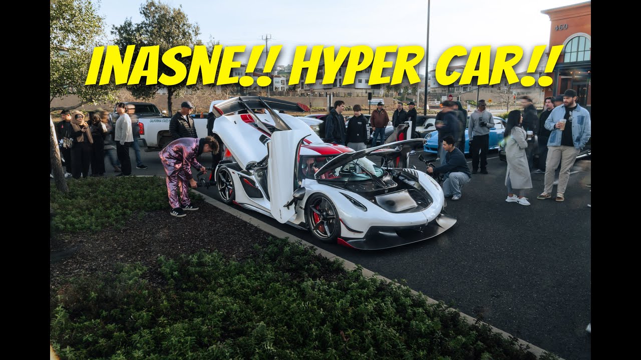Koenigsegg Crashes Porsche Meet!!!