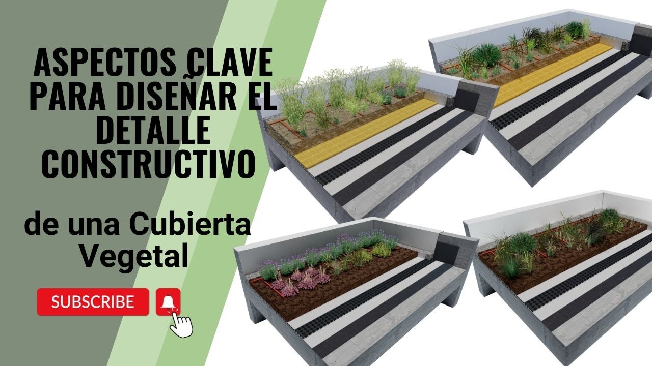 Diseño de cubiertas vegetales: 3 claves para un detalle constructivo exitoso