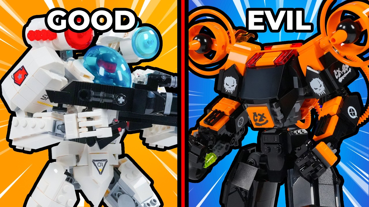 Я построил космическую войну из LEGO