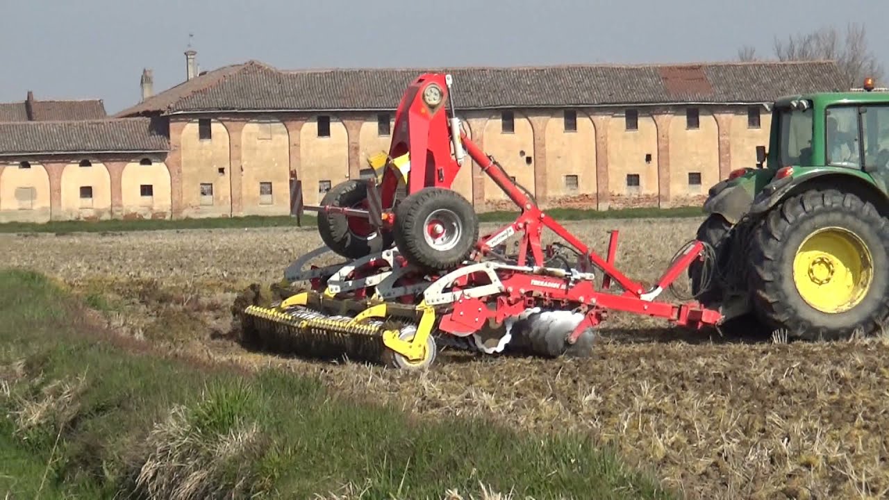 1035-(HD)-C.Grande di Gaggiano MI-Discatura terreno per risaia  23 03 2021 (Videocamera)
