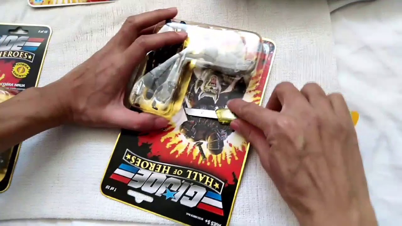 G.I. Joe A Real American Hero 25th anniversary Hall Of Heroes Snake-Eyes & Timber