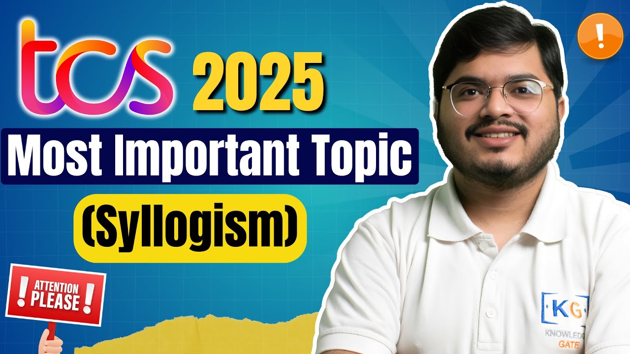 TCS Reasoning Ability Questions 2025 | Syllogism Reasoning TCS Question | TCS NQT | TCS Smart Hiring