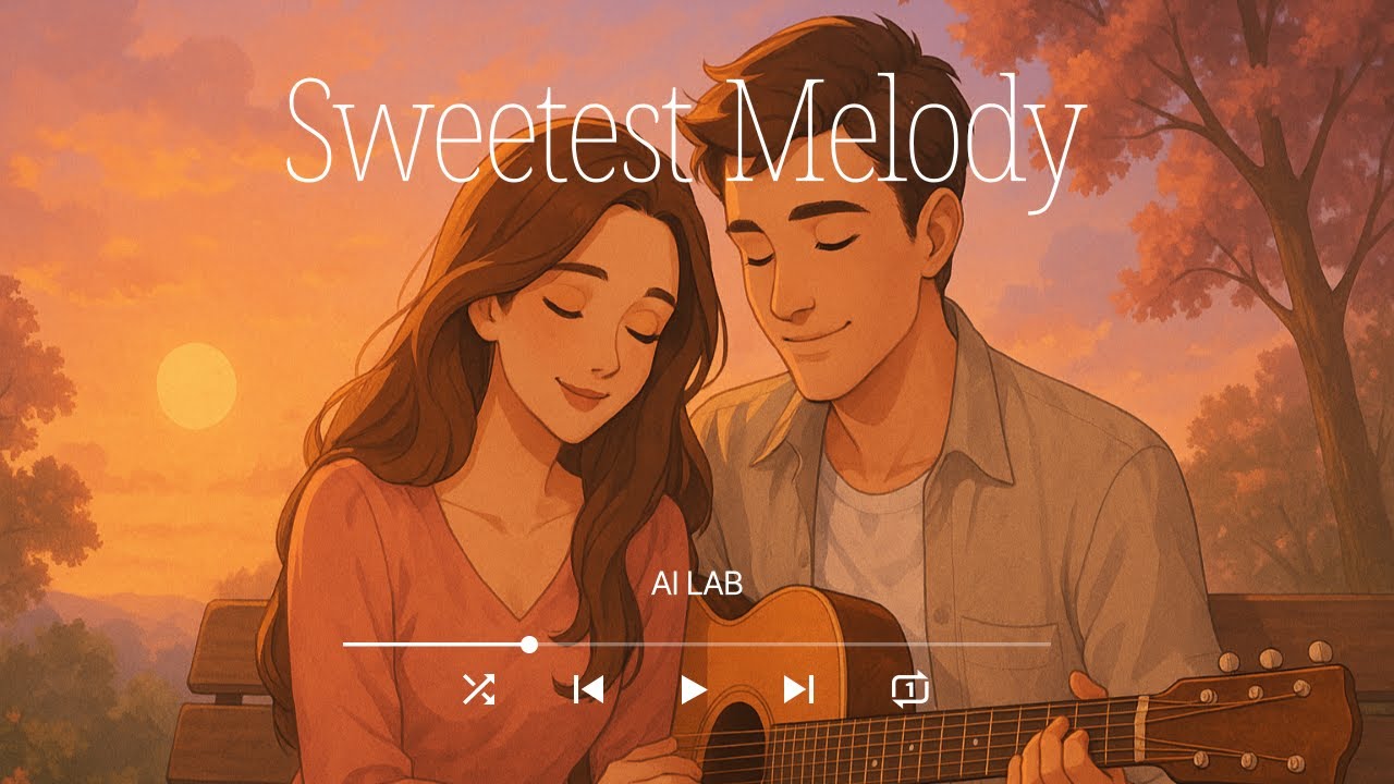 Sweetest Melody | Emotional Love Song with Soft Acoustic Guitar and Warm Piano (Lyrics / Eng Song)