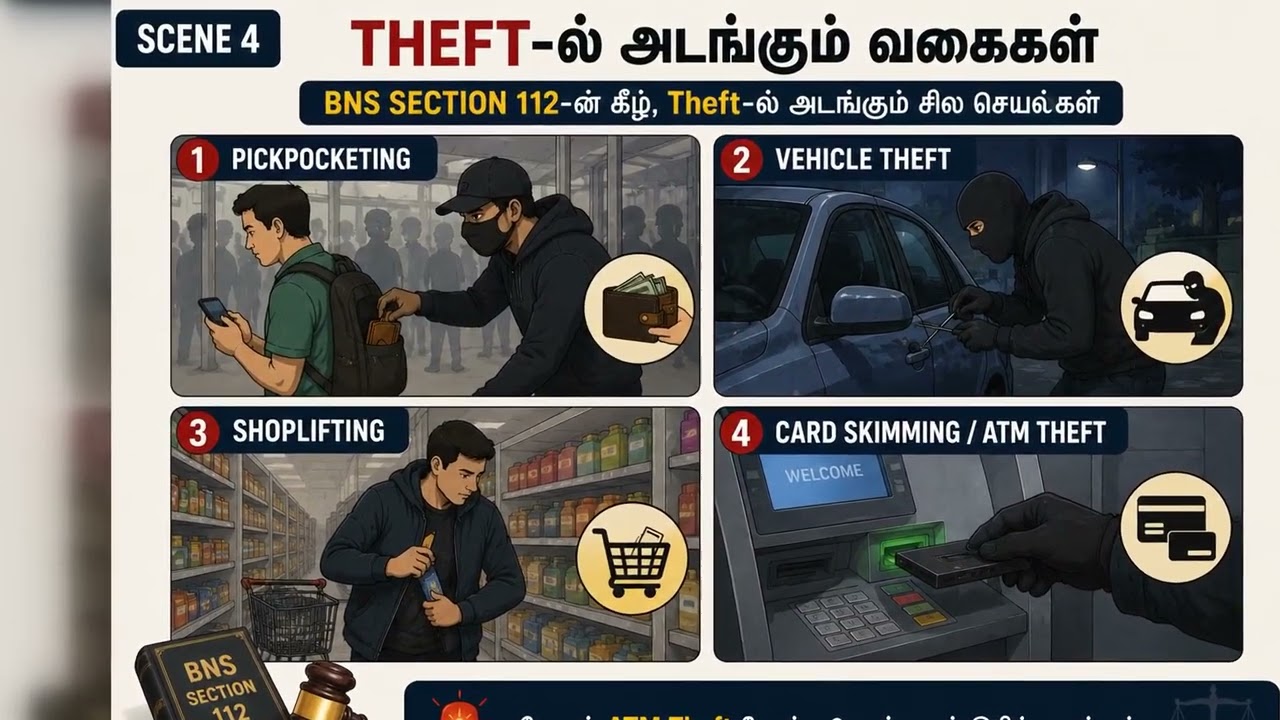 Section 112 of the Bharatiya Nyaya Sanhita (BNS) defines and penalizes petty organized crime 