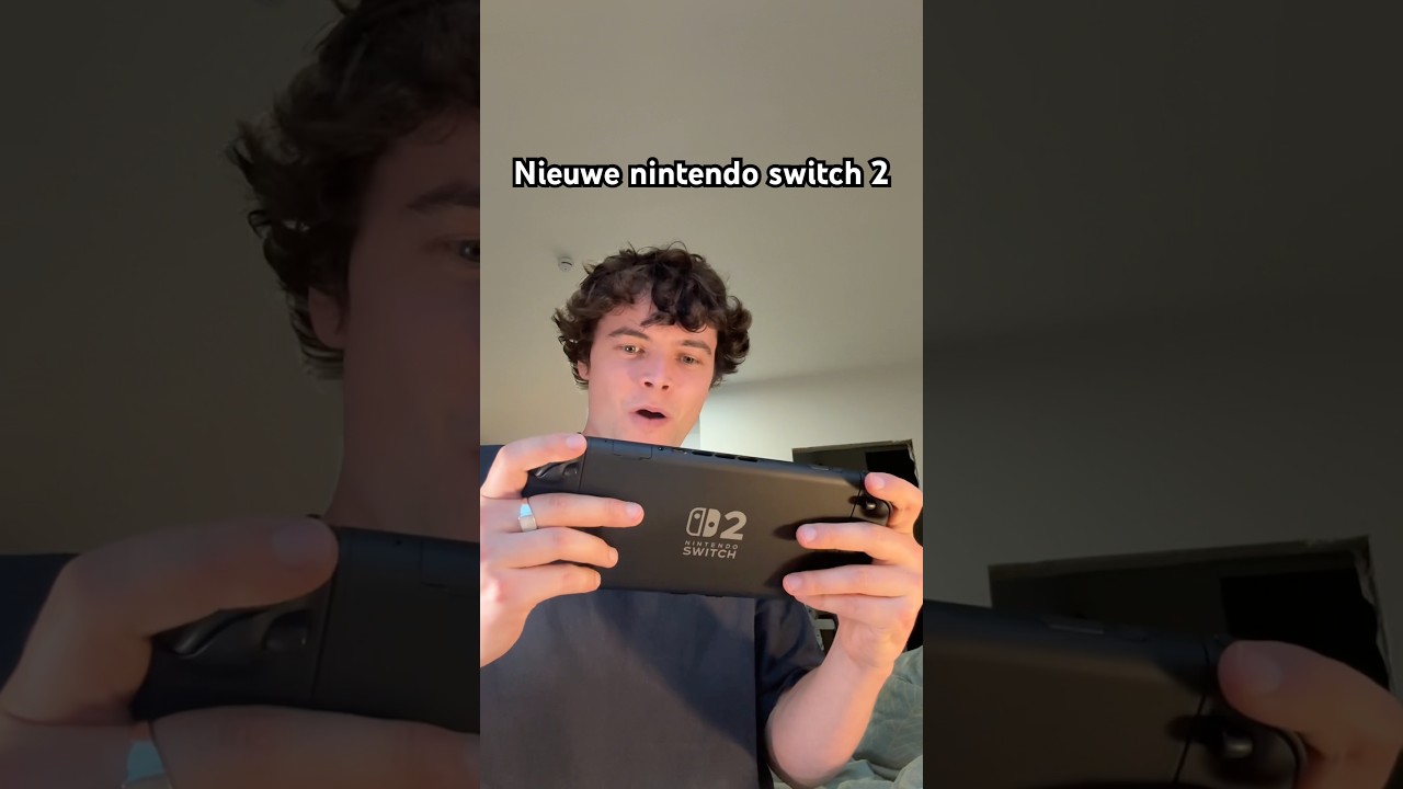 Publiciteit #nintendonl Zo ziet de nieuwe Nintendo switch 2 eruit! 🥳