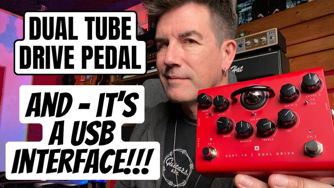 DUAL TUBE DRIVE... AND its a USB INTERFACE!!! Blackstar DEPT. 10