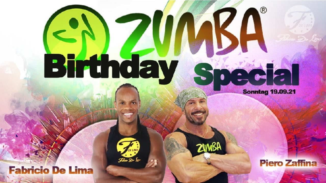 Zumba  Birthday Special. 19. 09. 21  Fabricio De Lima & Piero Zaffina