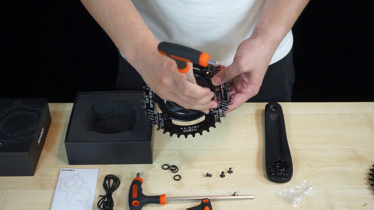How to install your XPOWER-S for SRAM mtb crankset