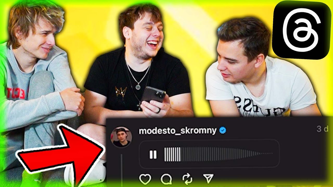 REAGUJEME NA VAŠE THREADS!😂 | Morry&@BowTeaG&@tady_lukas