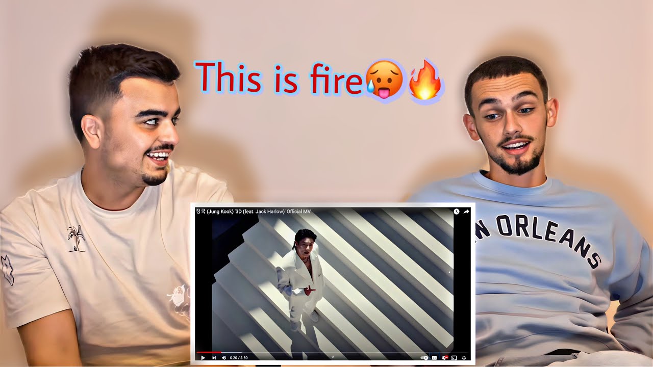 Reacting To 정국 (Jung Kook) '3D (feat. Jack Harlow)' Official MV(Crazy Hook)
