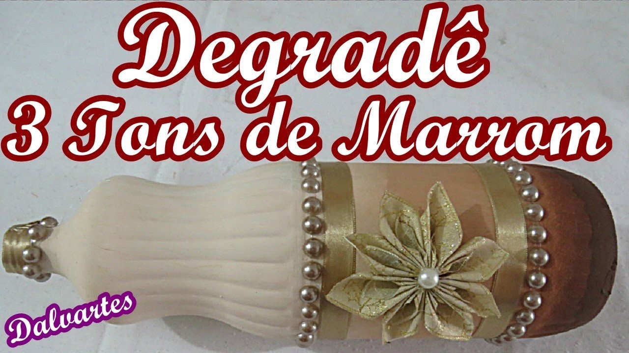 GARRAFA DEGRADÊ NOS TONS PASTEL