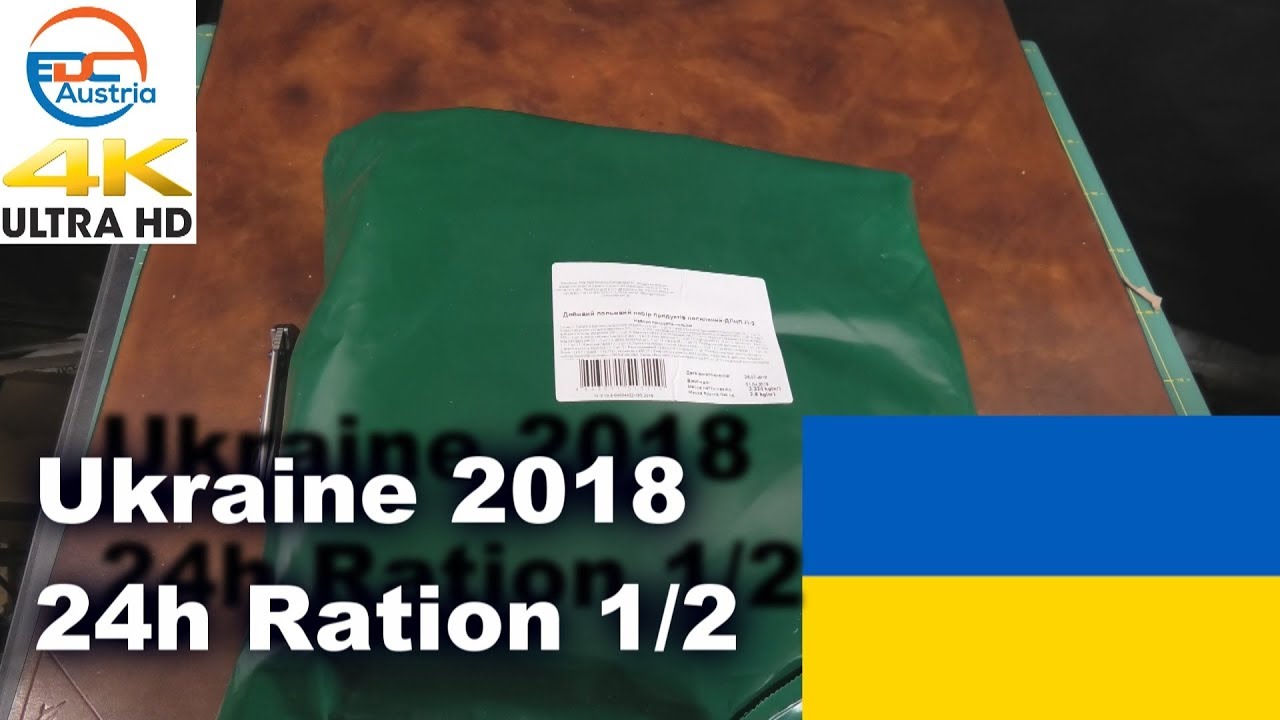 *New* 2018 Ukraine 24h Ration - Part 1/2 - MRE Review