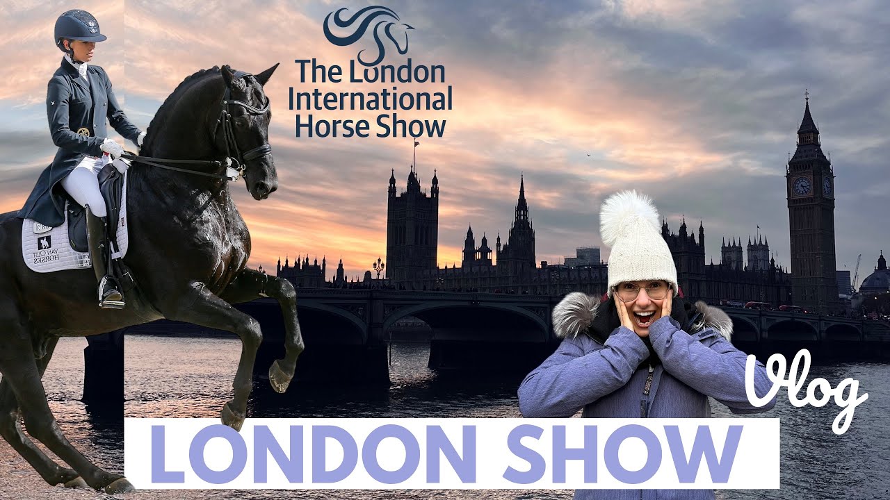 VLOGMAS 🎄 – Nos vamos al mejor ⭐️ show internacional 🐴🇬🇧 mi sueño🤩