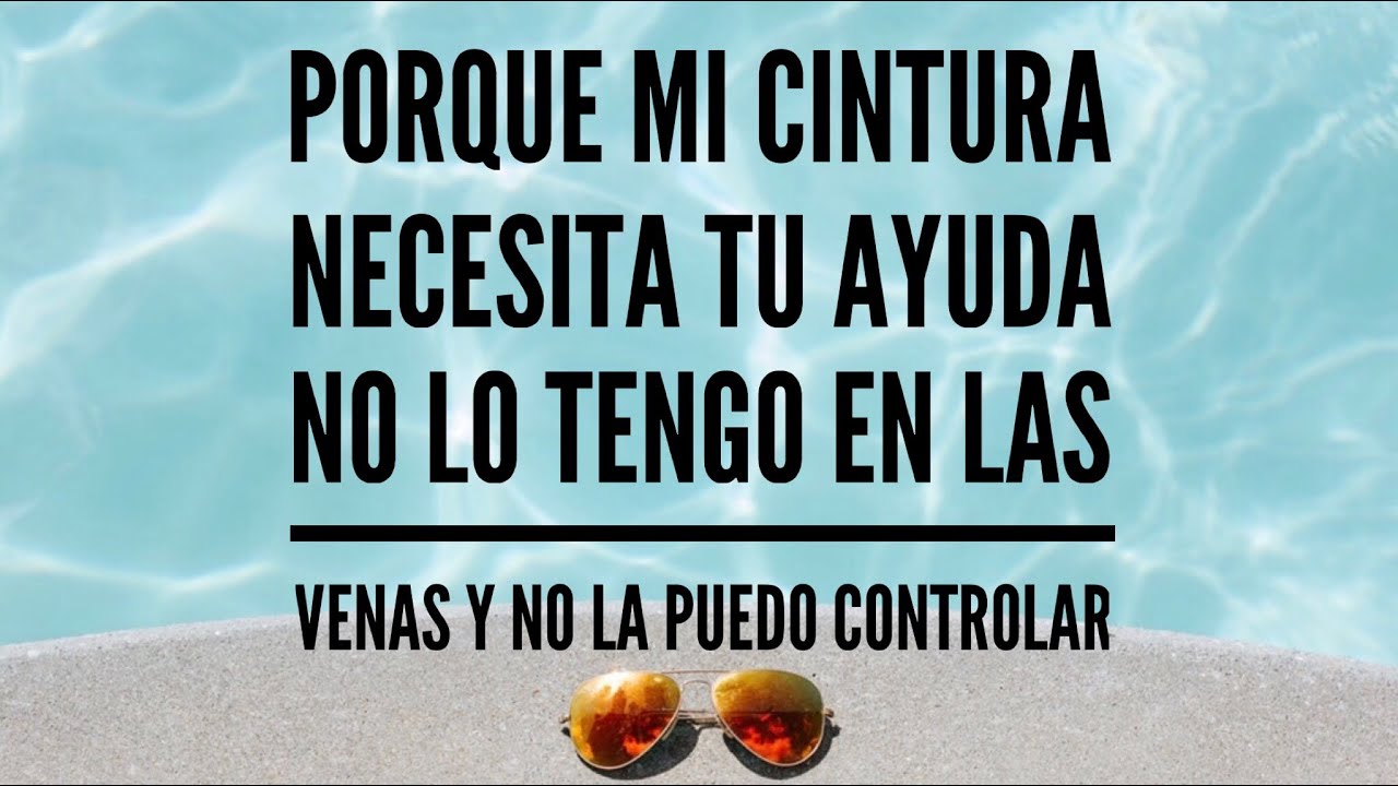 La Cintura - Alvaro Soler [REMIX] feat Flo Rida, TINI (lyric video - letra - testo)