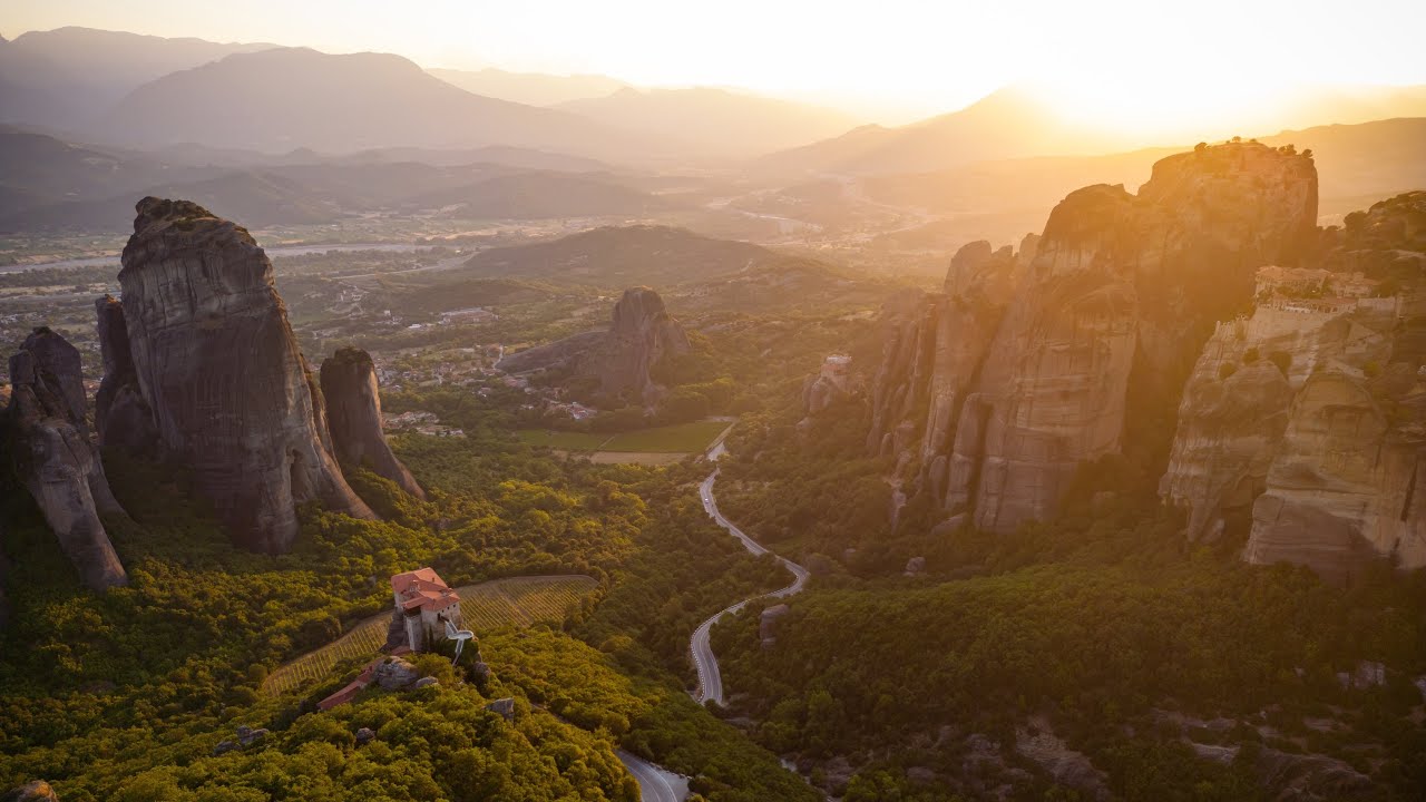 Meteora / Greece from above