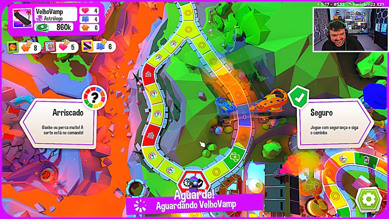 GAULES, LIMINHA, BT0 E VELHOVAMP JOGANDO THE GAME OF LIFE 2 (07/02/23) #2