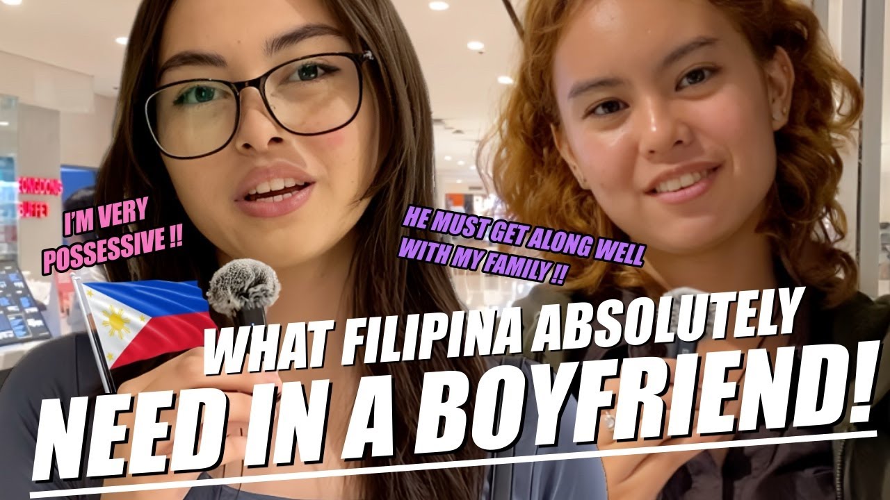 🇵🇭What Filipinas Absolutely Need in a Boyfriend! | Street Interview in Cebu, Philippines
