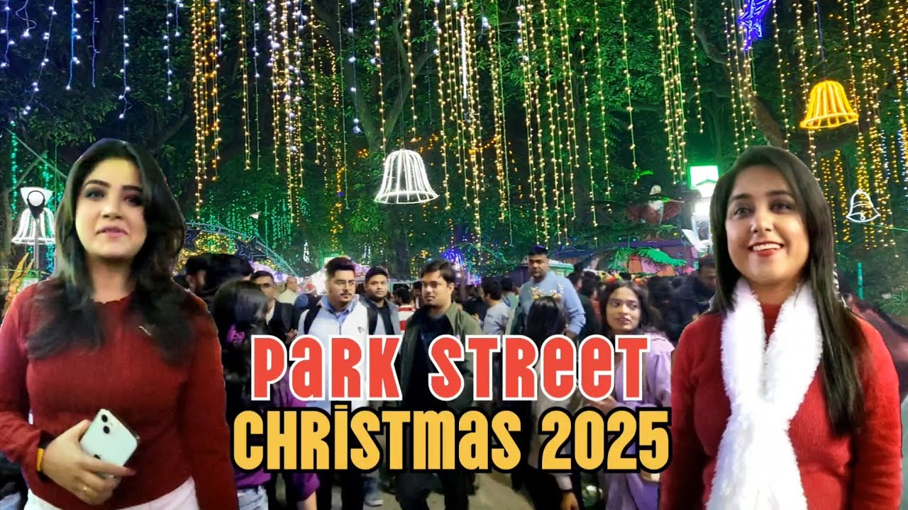Park Street Christmas 2025 || Kolkata the City of Joy