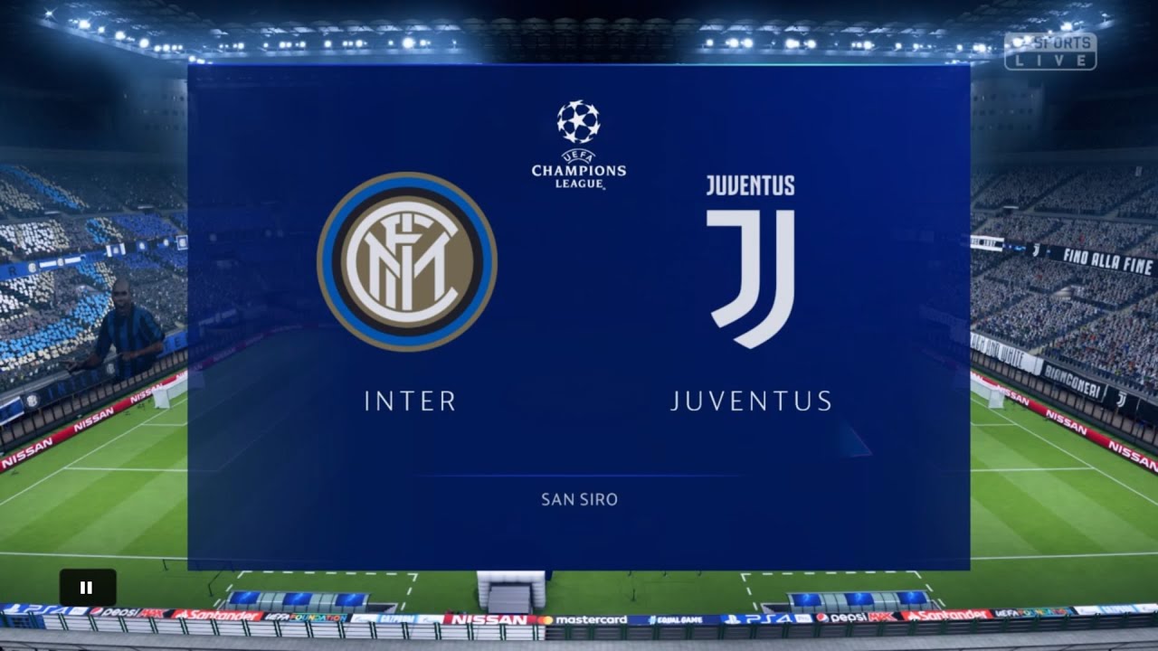 FIFA 19 | INTER VS JUVENTUS  GAMEPLAY WALKTHROUGH CHAMPIONS LEAGUE 1080/60HZ