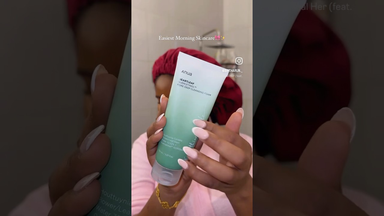 Morning routines can be as easy as this!! #skincare #amskincare #everydayskincare #simpleskincare