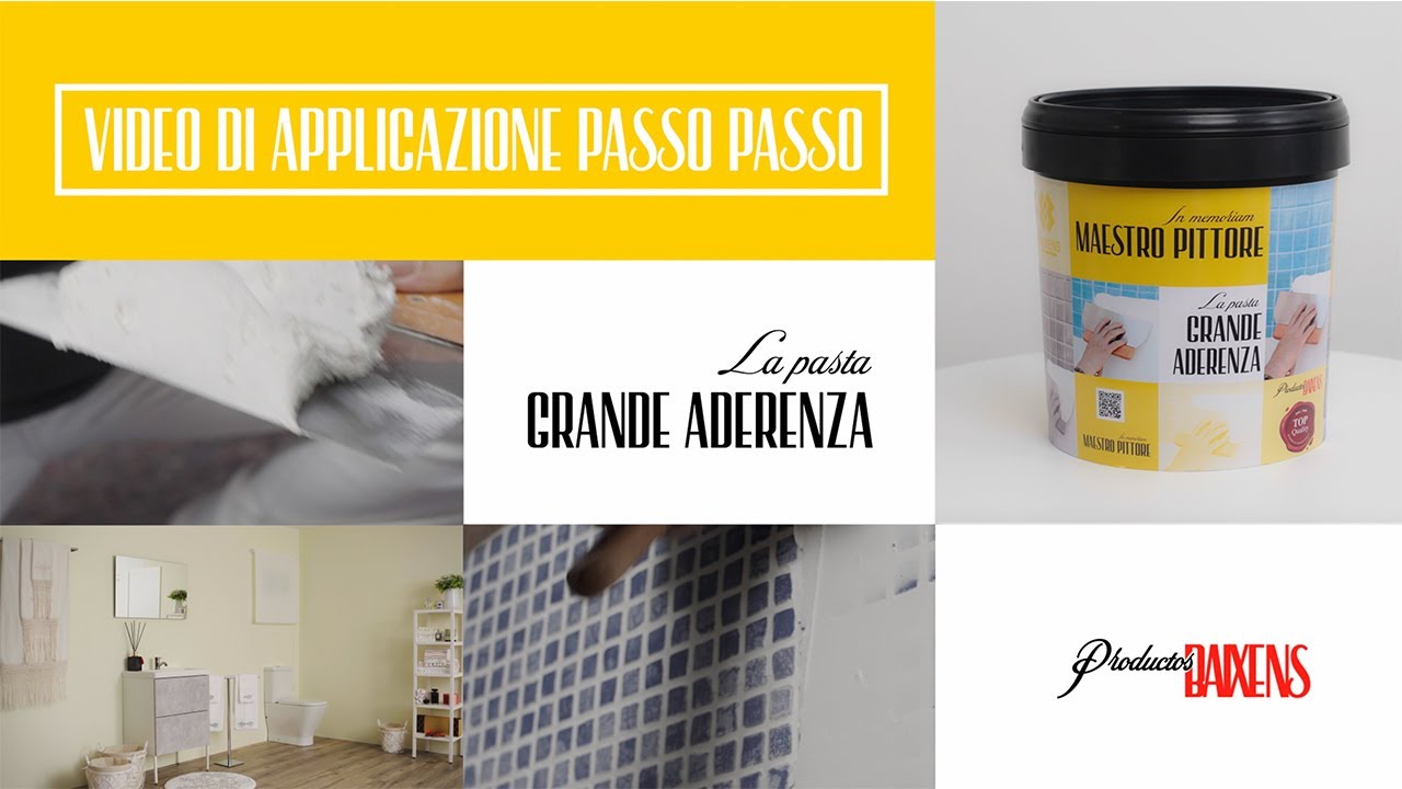 La Pasta Grande Aderenza di Maestro Pittore - Baixens
