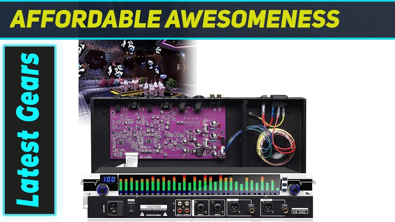 Best 31-Band Graphic Equalizer? DJ Mixer Processor DSP Feedback Eliminator
