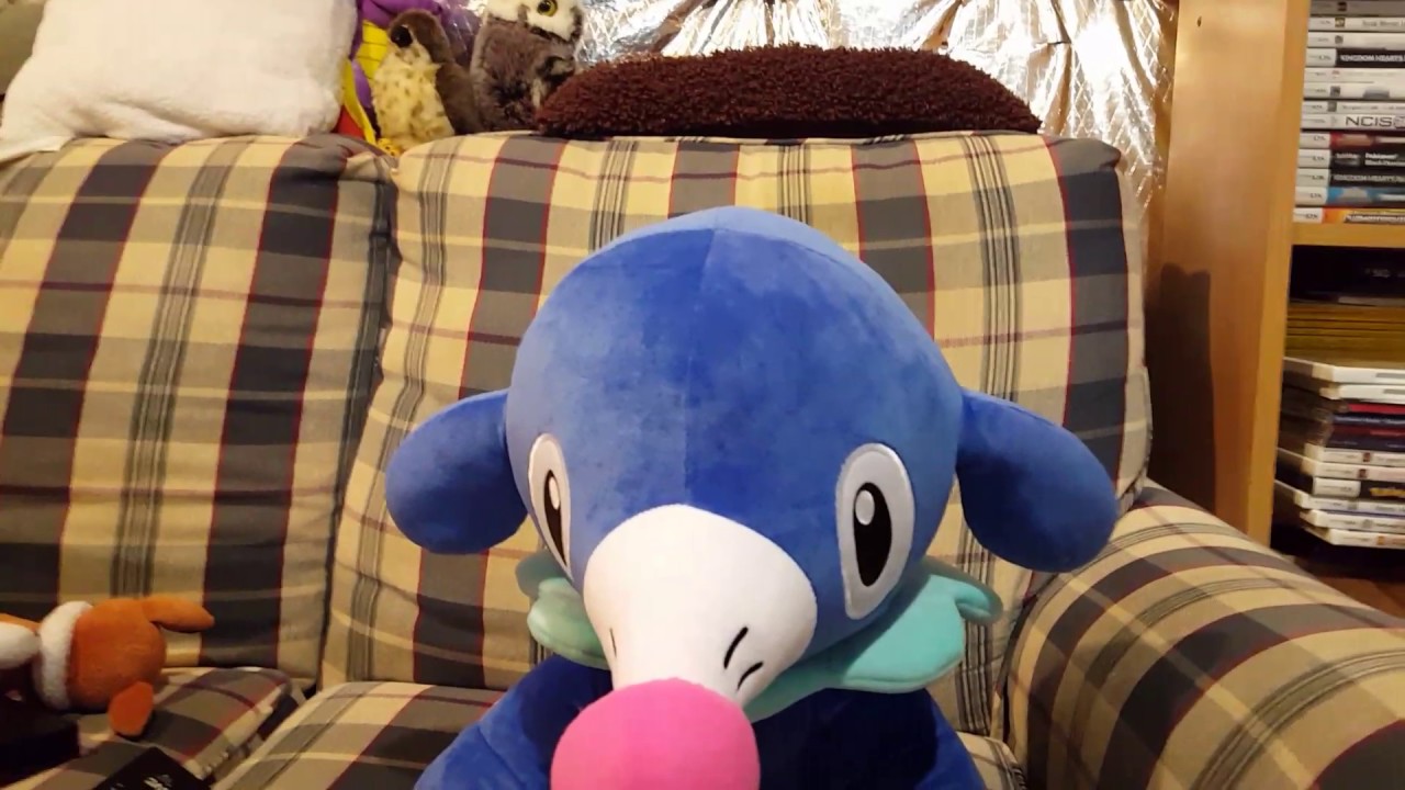 Unboxing trainer size popplio plush