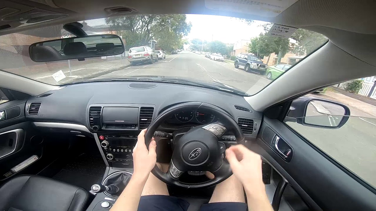 Saturday drive - Subaru Liberty 3.0r spec. B - POV