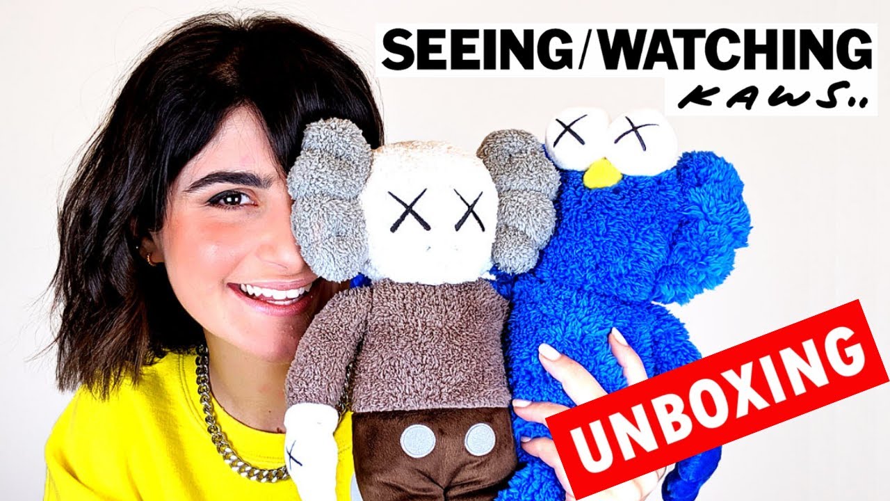 KAWS from GRAFFITI to Superstar Artist I Unboxing SEEING/WATCHING Plush Companion & BFF 长沙IFS大楼